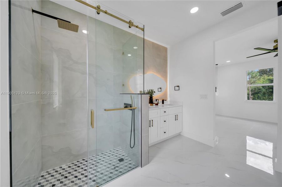 Furnished interior view inside a new home in , Lehigh Acres (Image 15).