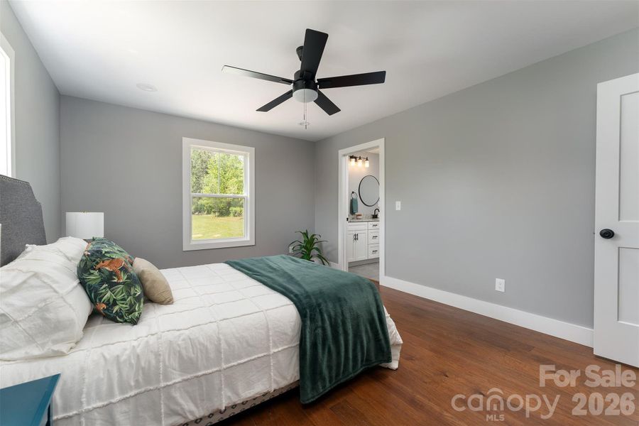 Furnished interior view inside a new home in , Candler (Image 14).