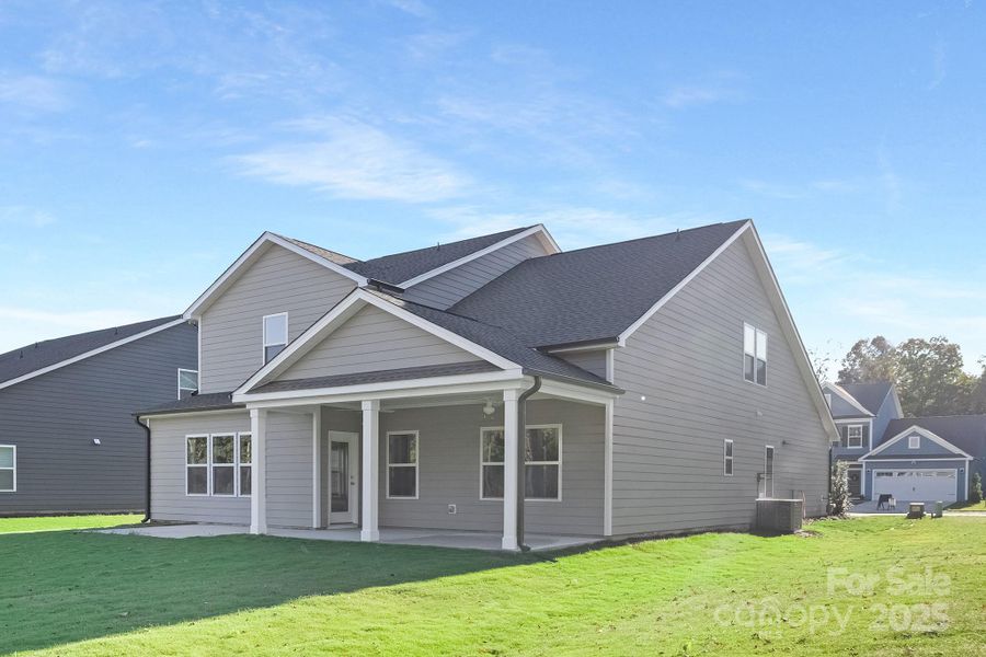 Exterior details and patio area of a home in , Monroe (Image 3). Exterior details and patio area of a home in , Monroe (Image 3).
