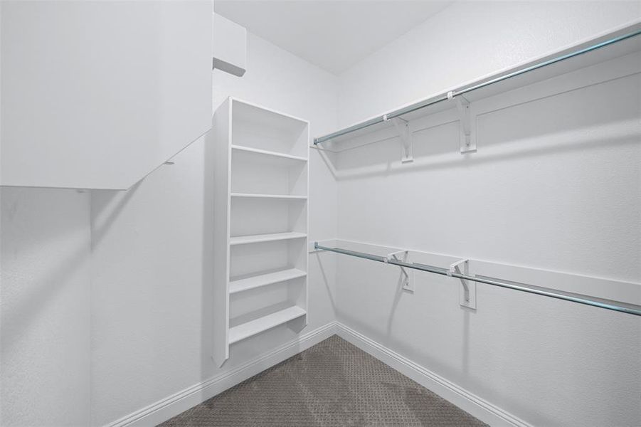 View of spacious closet