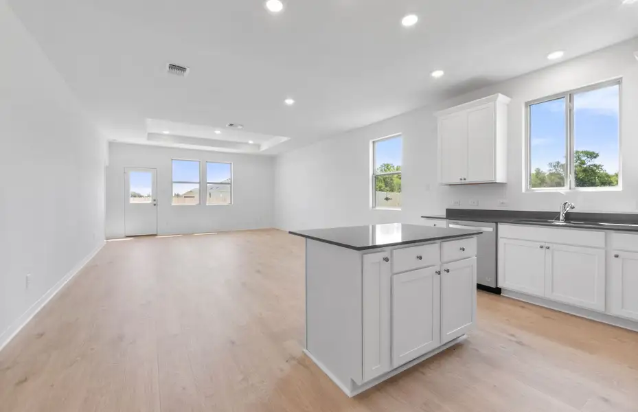 Furnished interior view inside a new home in County View, Temple (Image 9).
