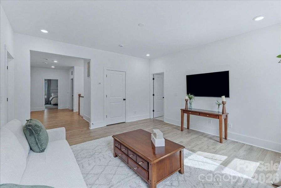 Furnished interior view inside a new home in , Charlotte (Image 9). Furnished interior view inside a new home in , Charlotte (Image 9).