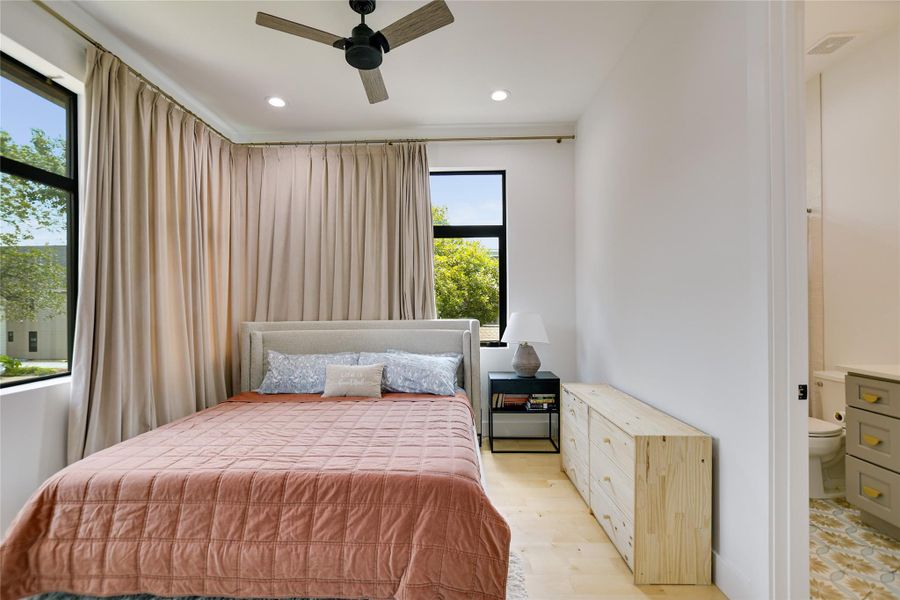 Furnished interior view inside a new home in , Austin (Image 27).
