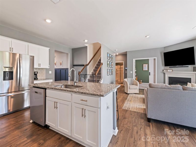 Furnished interior view inside a new home in , Fletcher (Image 4). Furnished interior view inside a new home in , Fletcher (Image 4).
