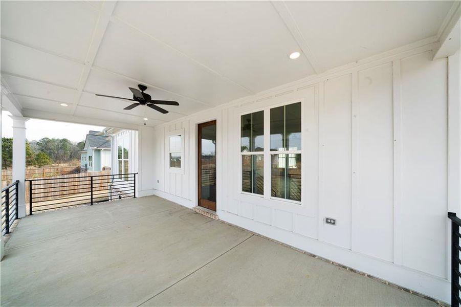 Exterior details and patio area of a home in , Rome (Image 22).