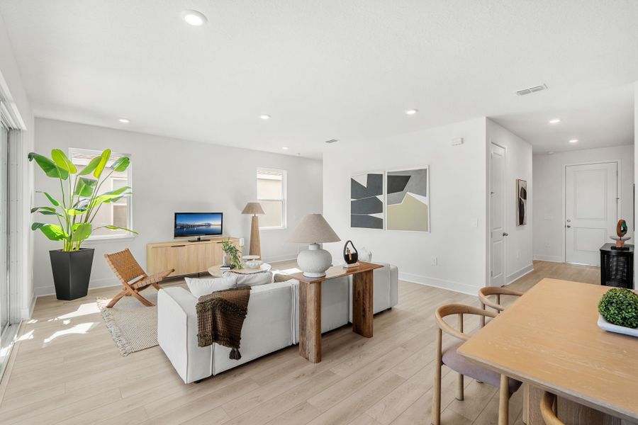 Spacious Living Room