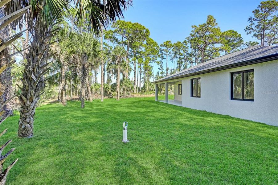 Exterior details and patio area of a home in , North Port (Image 32). Exterior details and patio area of a home in , North Port (Image 32).
