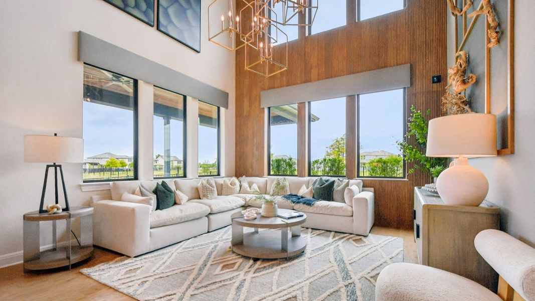 Representative furnished interior of a home built from the Elm by DRB Homes in Sunfield, Buda (Image 33). Representative furnished interior of a home built from the Elm by DRB Homes in Sunfield, Buda (Image 33).