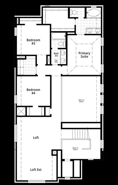 Upstairs Floor Plan