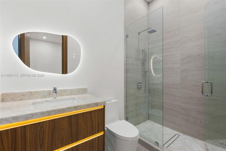 Furnished interior view inside a new home in , Miami (Image 16). Furnished interior view inside a new home in , Miami (Image 16).