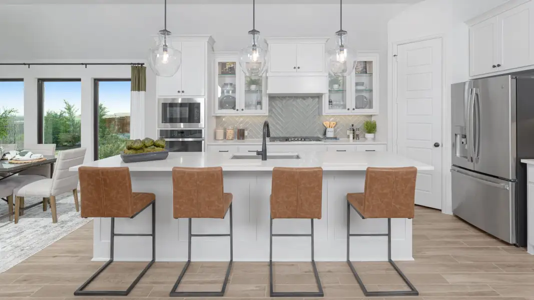Furnished interior view inside a new home in Canyon Falls, Northlake (Image 9).