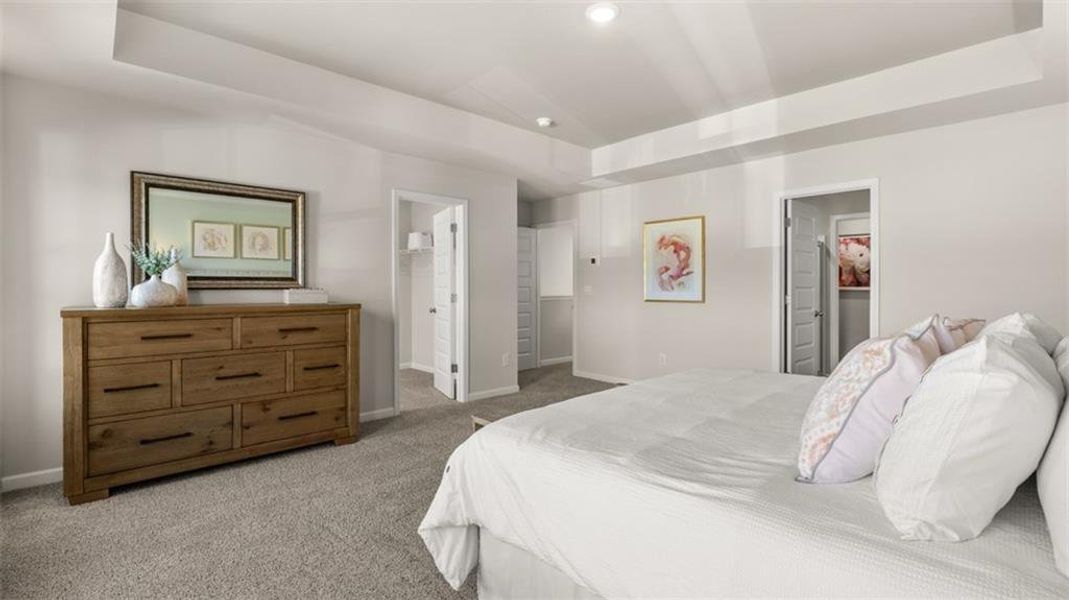 Furnished interior view inside a new home in Brookland Commons, Monroe (Image 15).