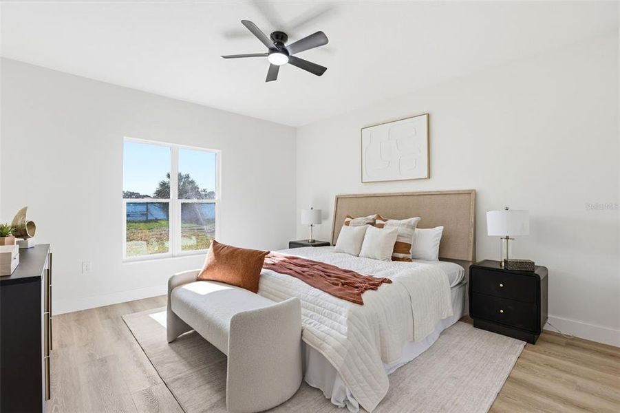 Furnished interior view inside a new home in , Leesburg (Image 12).