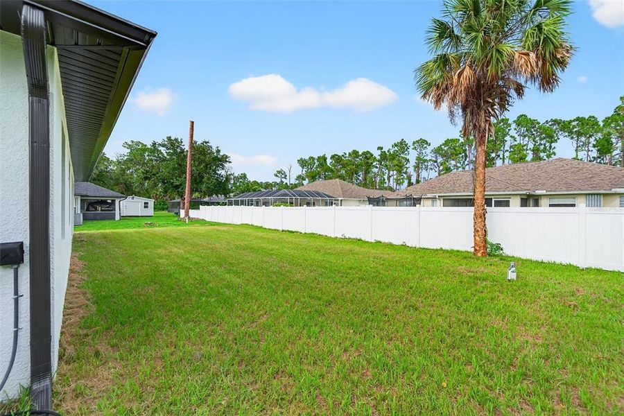 Exterior details and patio area of a home in , North Port (Image 35). Exterior details and patio area of a home in , North Port (Image 35).