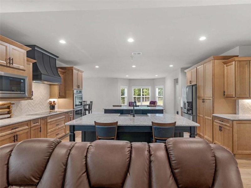 Furnished interior view inside a new home in , Newnan (Image 13). Furnished interior view inside a new home in , Newnan (Image 13).