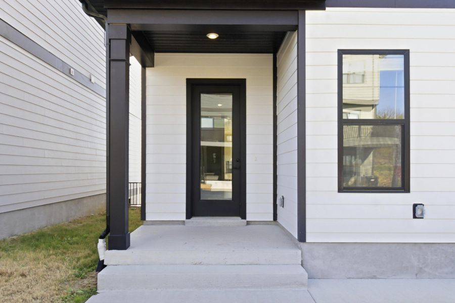 Exterior details and patio area of a home in Ridgecrest at Whites Creek, Whites Creek (Image 3).