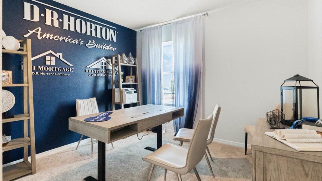 Furnished interior view inside a new home in Fox Branch, Lakeland (Image 19).