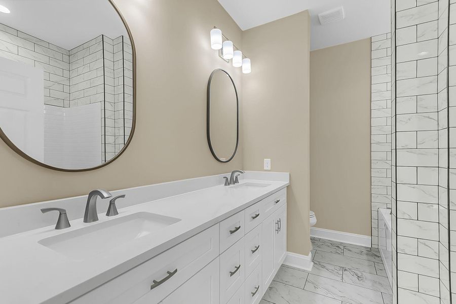 Furnished interior view inside a new home in , Round O (Image 11).