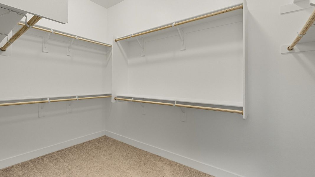 Furnished interior view inside a new home in Hacienda at Estrella, Goodyear (Image 27).