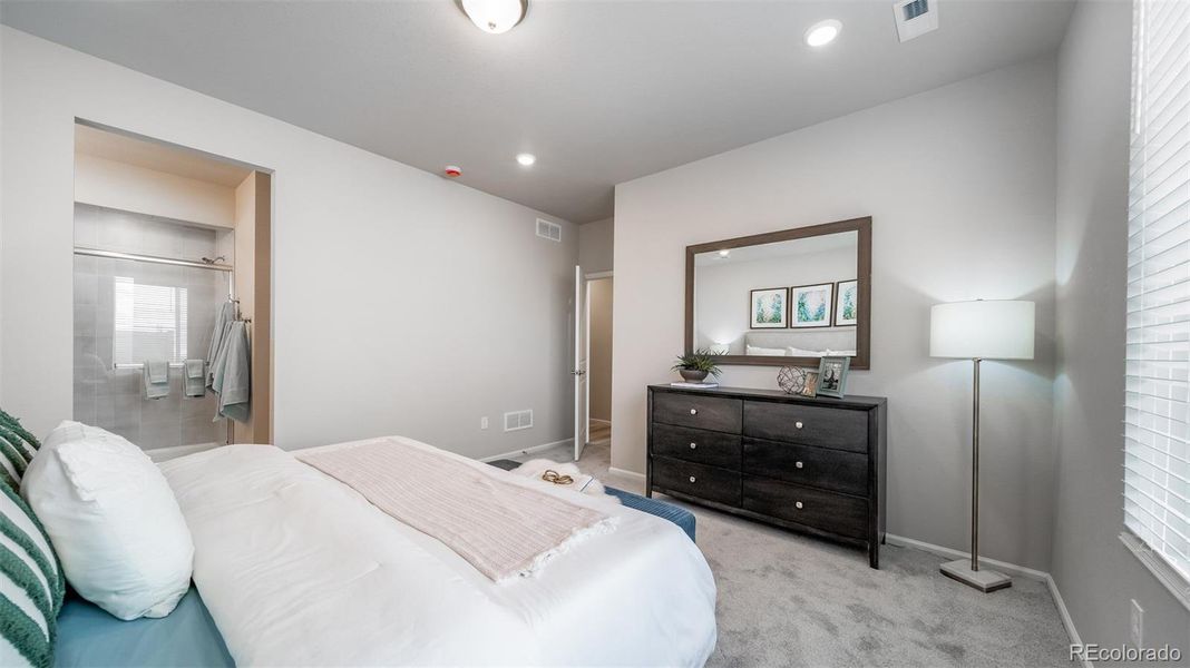 Furnished interior view inside a new home in , Aurora (Image 33).