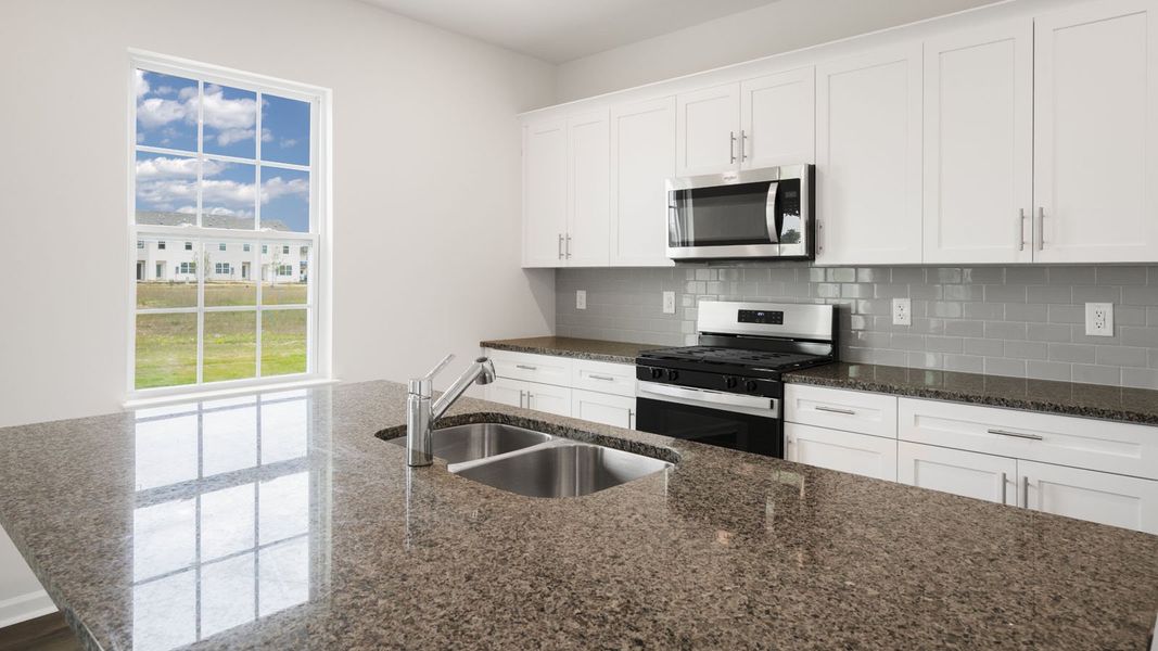 Furnished interior view inside a new home in Ridgewood Farms, Winterville (Image 11). Furnished interior view inside a new home in Ridgewood Farms, Winterville (Image 11).