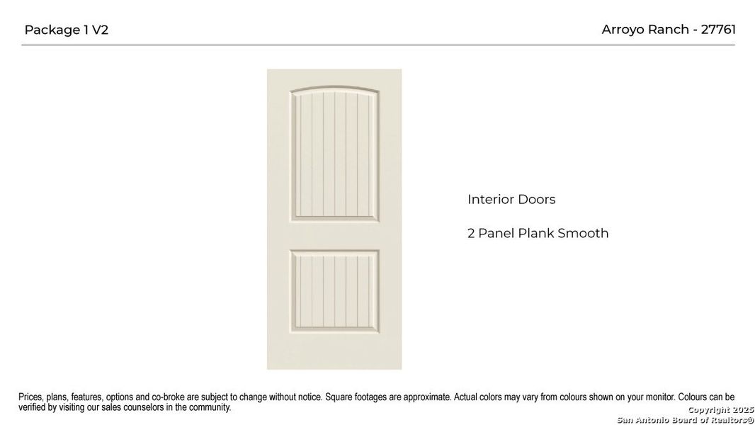 Sample of building materials used in homes in Arroyo Ranch, Seguin (Image 26).
