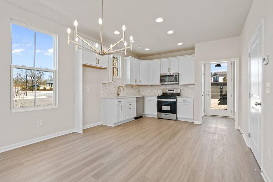 Furnished interior view inside a new home in Harmony, Auburn (Image 10).