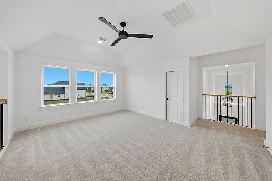 Spacious, unfurnished interior of a new home in Brookhollow West, Prosper (Image 31). Spacious, unfurnished interior of a new home in Brookhollow West, Prosper (Image 31).