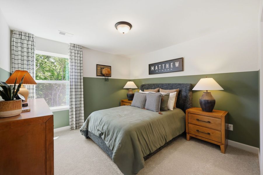 Representative furnished interior of a home built from the The Aspen by Davidson Homes LLC in Ashland, Holly Springs (Image 37).