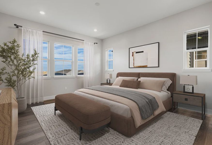 Homesite 2 Primary Bedroom - Virtually Staged - 13 of 18 Homesite 2 Primary Bedroom - Virtually Staged - 13 of 18