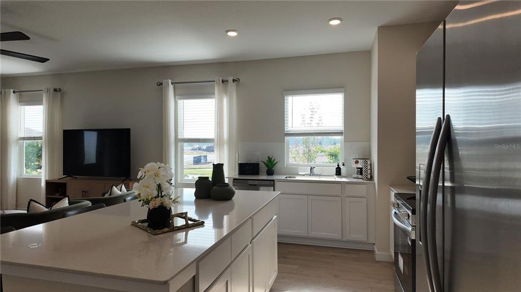 Furnished interior view inside a new home in , St. Cloud (Image 10).