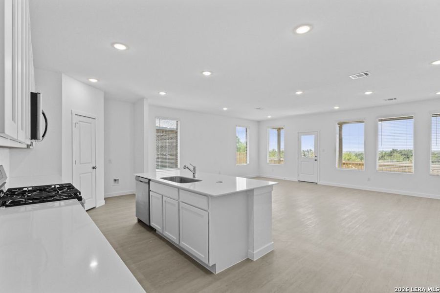 Furnished interior view inside a new home in Brookmill, San Antonio (Image 9).