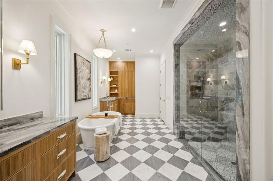 Furnished interior view inside a new home in , University Park (Image 7). Furnished interior view inside a new home in , University Park (Image 7).