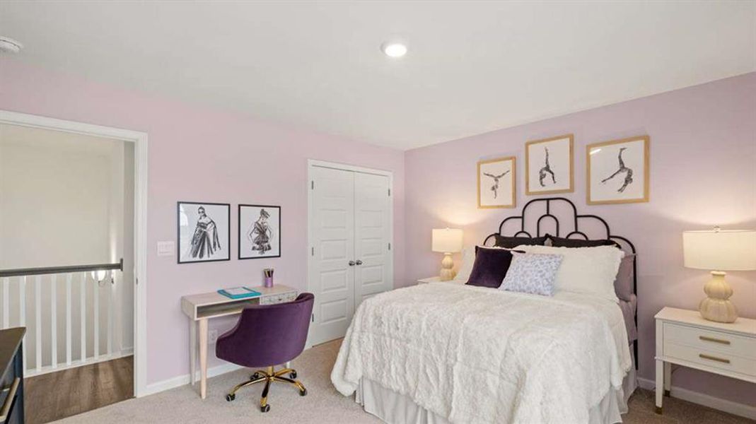 Furnished interior view inside a new home in Heritage Pointe, Senoia (Image 53).