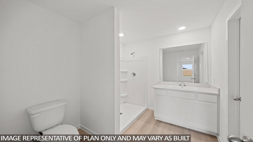 Furnished interior view inside a new home in Sunterra Lakes, Brookshire (Image 7).