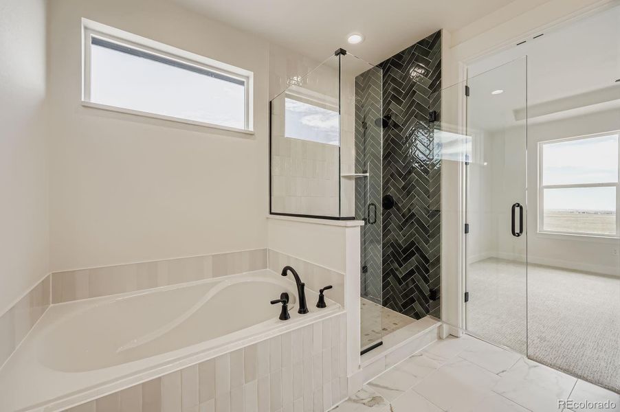 Furnished interior view inside a new home in Timber Ridge, Colorado Springs (Image 10).