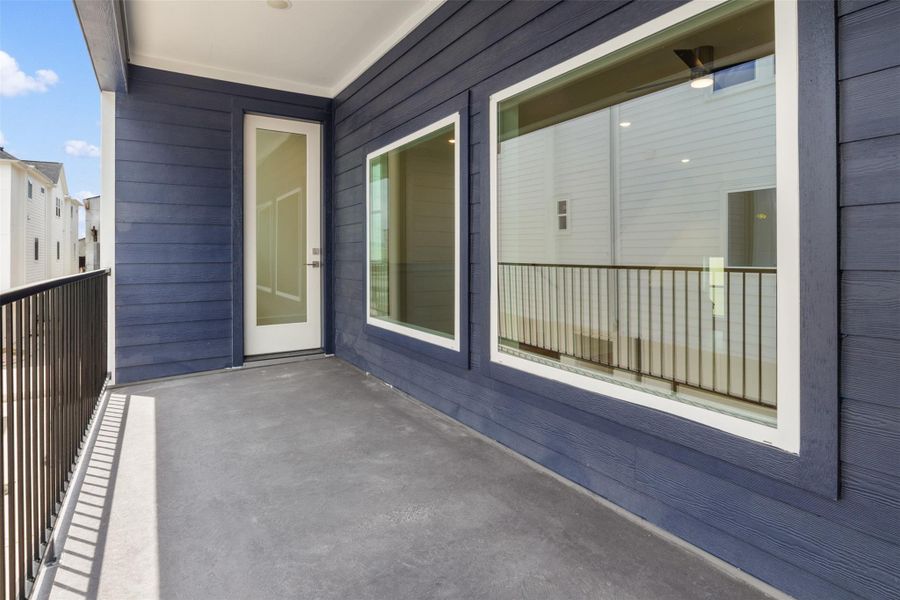 Look at you, all fancy! You got yourself a beautiful house! You should be proud and yell it from your new balcony!