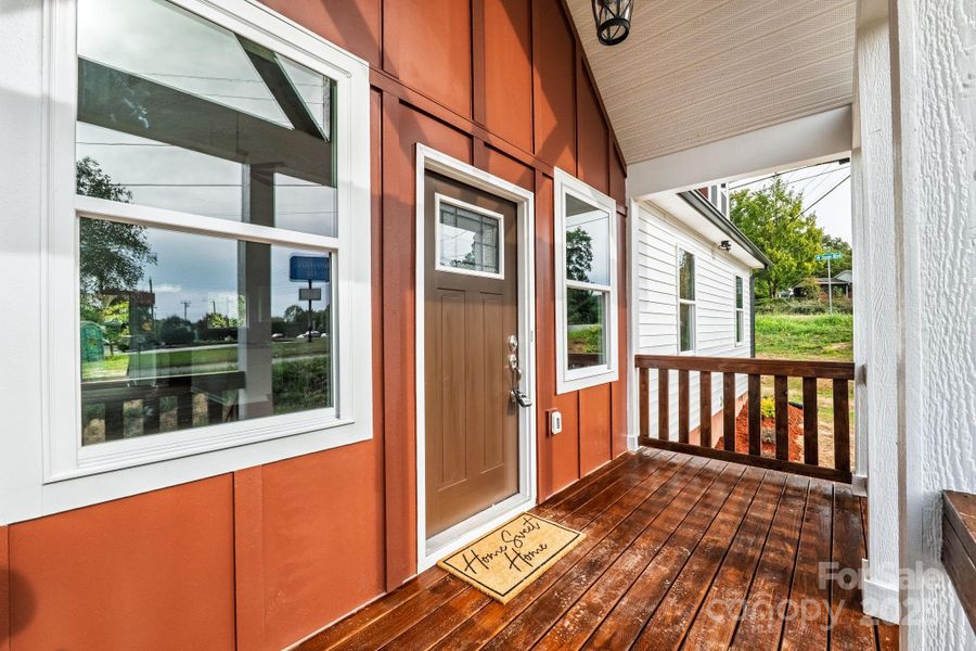 Exterior details and patio area of a home in , Shelby (Image 4).