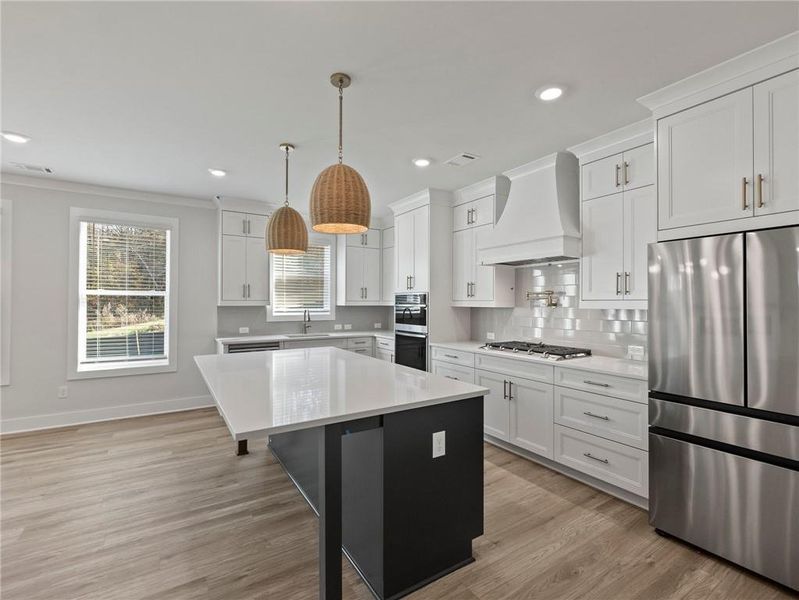 Furnished interior view inside a new home in , Buford (Image 12). Furnished interior view inside a new home in , Buford (Image 12).