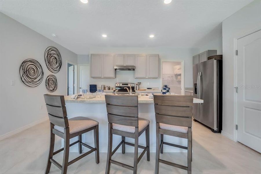 Furnished interior view inside a new home in , Lakeland (Image 8).