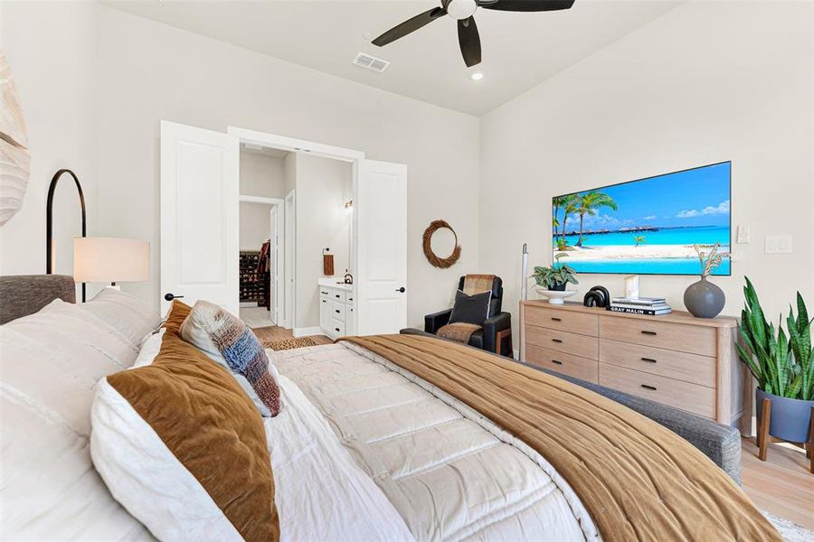 Furnished interior view inside a new home in , Frisco (Image 30).