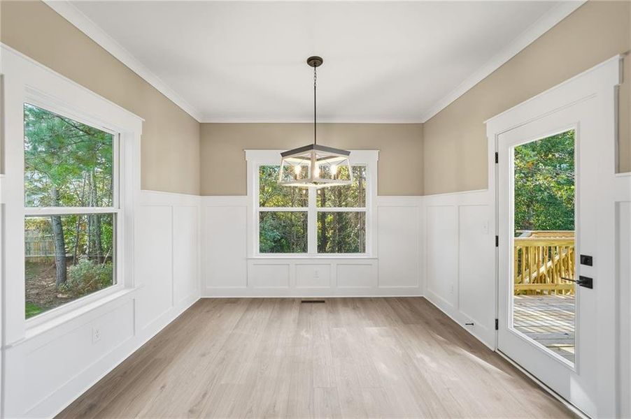 Spacious, unfurnished interior of a new home in , Canton (Image 23).