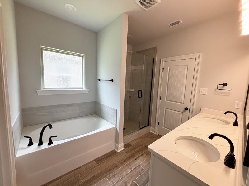 Furnished interior view inside a new home in Bird Song at Hammock Bay, Freeport (Image 12).