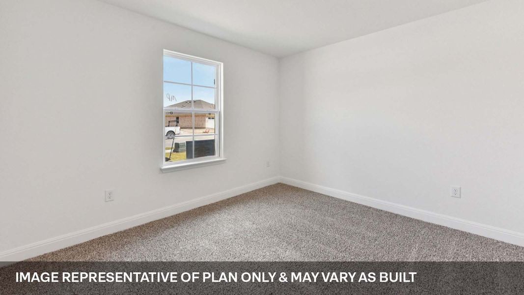 Representative unfurnished interior of a home built from the The Fairfield by D.R. Horton in Riverview, Georgetown (Image 20).