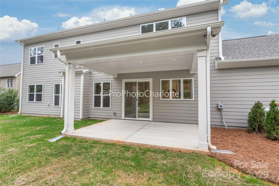 Exterior details and patio area of a home in , Mooresville (Image 25).
