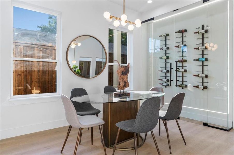 Furnished interior view inside a new home in , Dallas (Image 14).