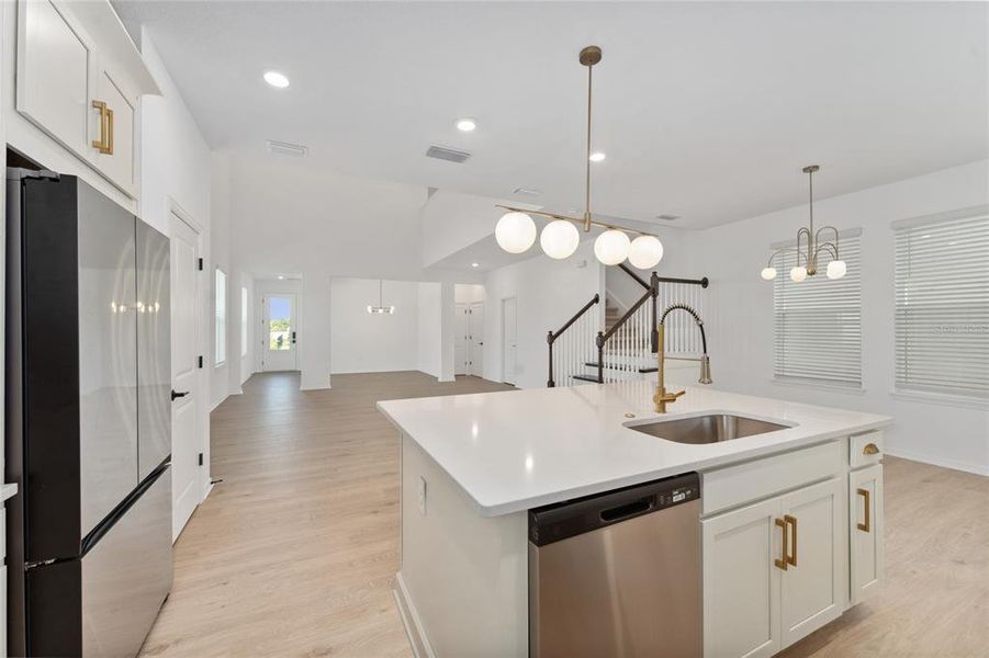 Furnished interior view inside a new home in , Winter Garden (Image 7).