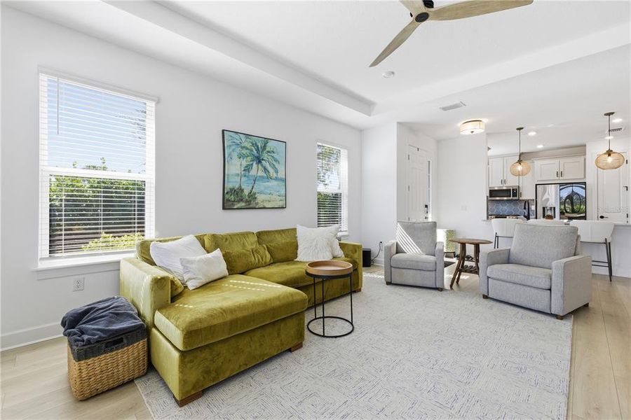 Furnished interior view inside a new home in , Bradenton (Image 11). Furnished interior view inside a new home in , Bradenton (Image 11).