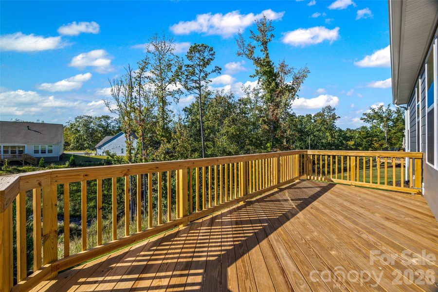 Exterior details and patio area of a home in Handsmill on Lake Wylie, York (Image 21).