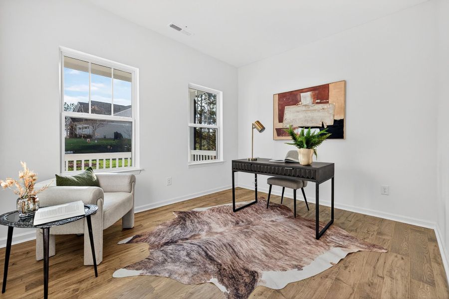 Furnished interior view inside a new home in Edgewater - Lakeview Point, Lancaster (Image 11). Furnished interior view inside a new home in Edgewater - Lakeview Point, Lancaster (Image 11).